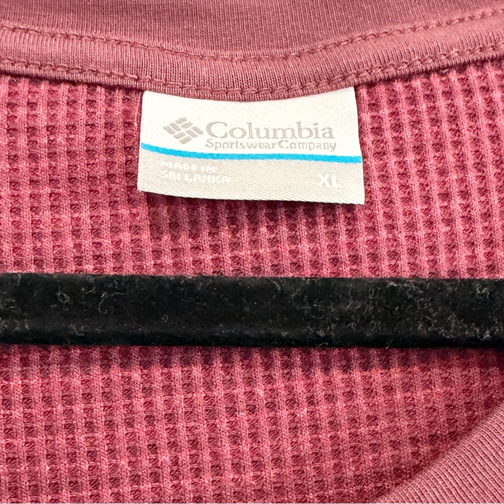 Columbia Women's Cascade Gorge Thermal Long Sleeve Top - Burgundy - Picture 3 of 7